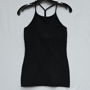 lululemon athletica Black Strappy Tank Top